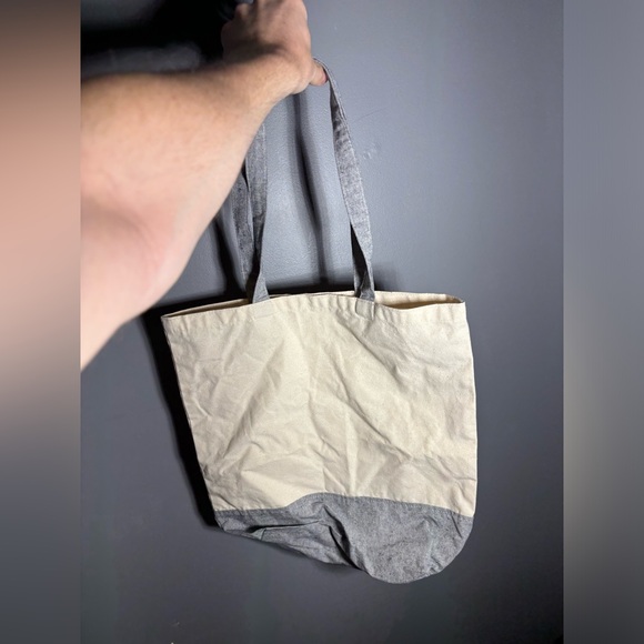 Faherty Cotton Canvas Tote Bag - Picture 2 of 3